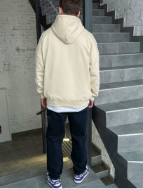 Hanorac basic milk oversize