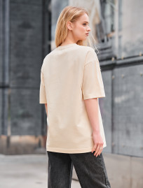 Tricou de damă Staff leopard oversize
