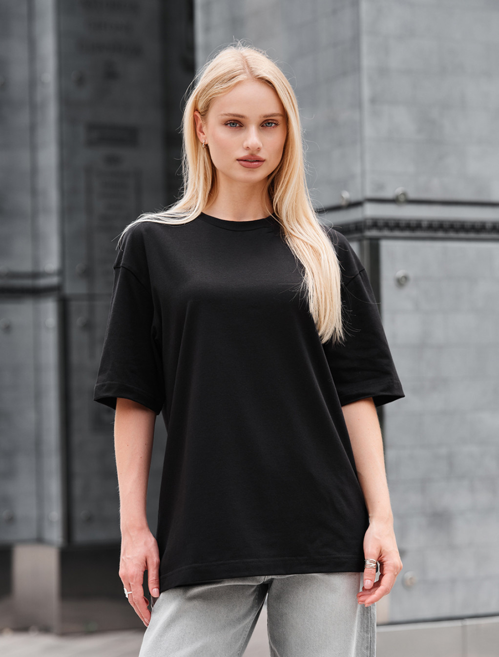 Tricou de damă Staff black oversize