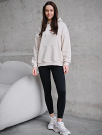 Hanorac de damă Staff lav light beige oversize