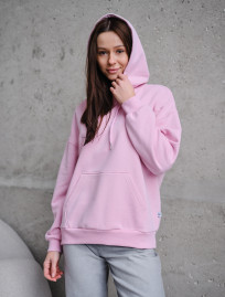 Hanorac de damă Staff lav pink oversize