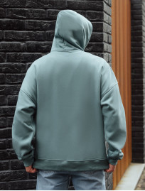 Hanorac Staff turquoise oversize fleece