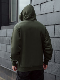 Hanorac Staff khaki basic oversize fleece