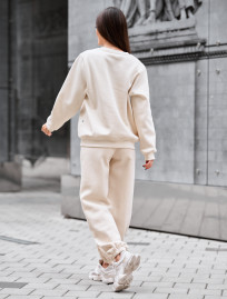 Costum de trening de damă Staff volu milk oversize fleece