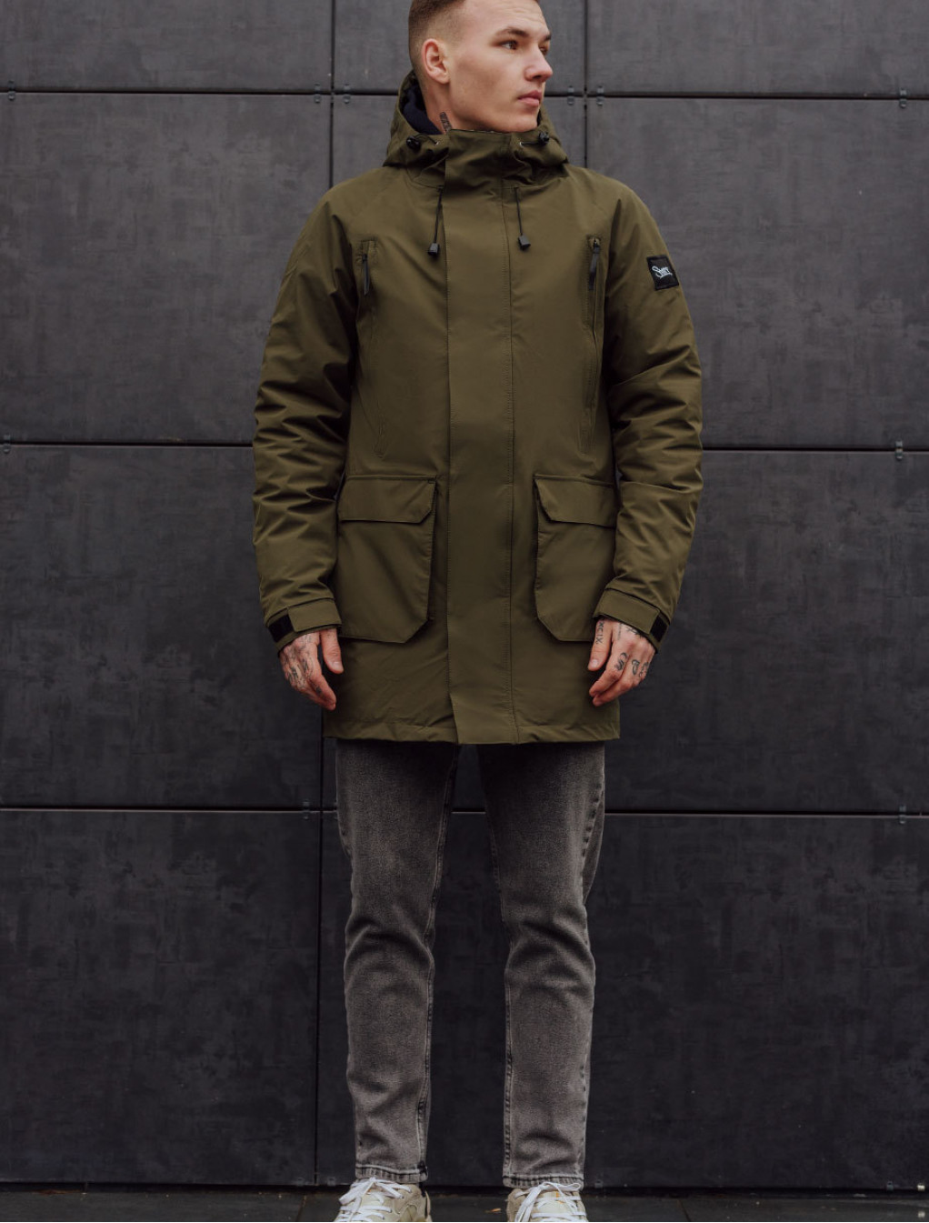 Parka Staff us khaki