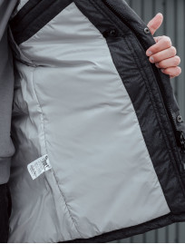 Geacă de iarnă Staff sta graphite & black