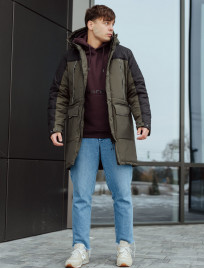 Geacă de iarnă Staff sta khaki & navy