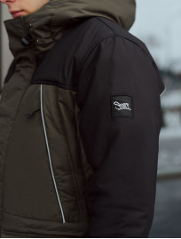 Geacă de iarnă Staff sta khaki & navy