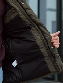 Geacă de iarnă Staff sta khaki & navy