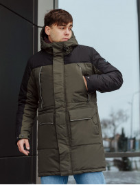 Geacă de iarnă Staff sta khaki & navy