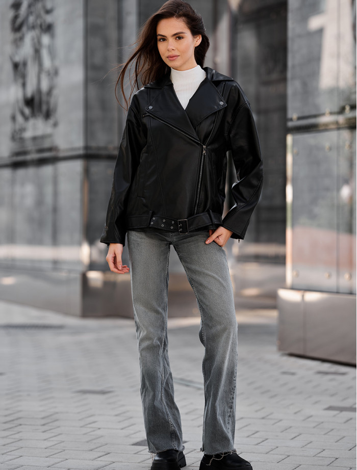 Geacă de piele de damă Staff ma