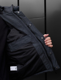 Geacă de iarnă Staff pix black & graphite