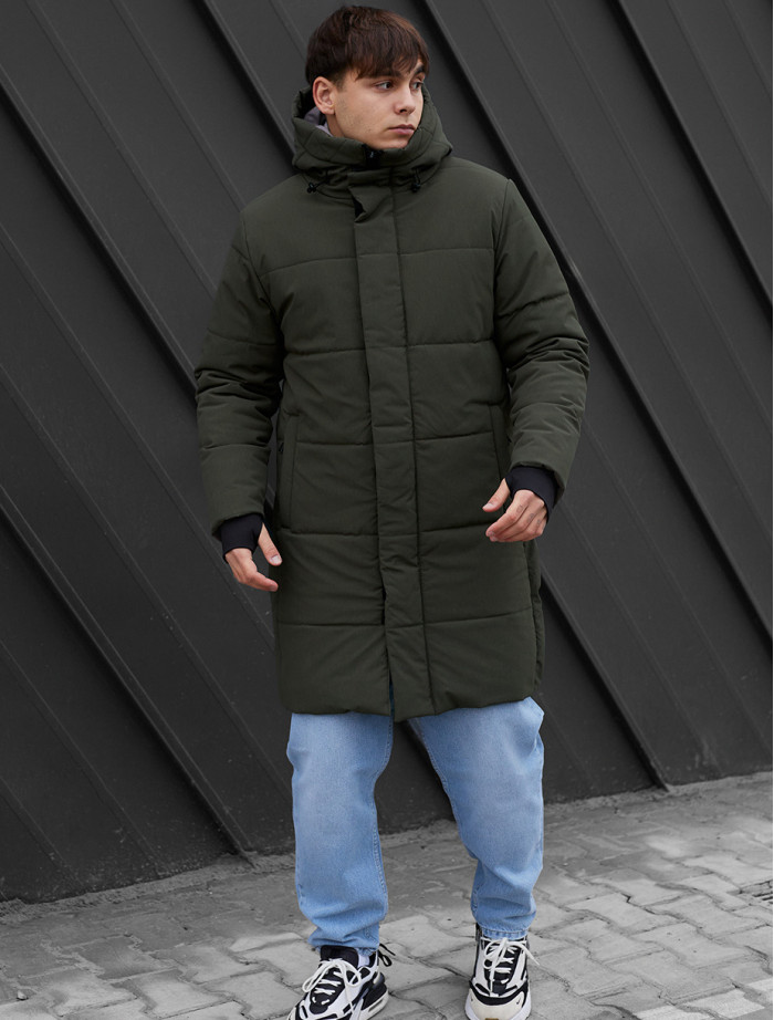 Geacă de iarnă Staff po dark khaki