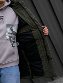 Geacă de iarnă Staff po dark khaki