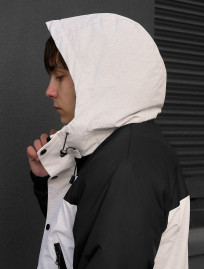 Geacă demi-sezon Staff tul light gray melange & black