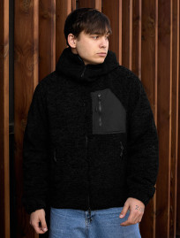Geacă de blană Staff be black