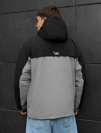 Geacă Staff skay gray & black