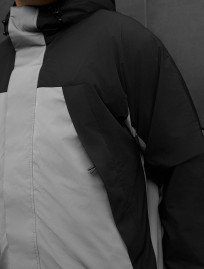 Geacă Staff skay gray & black