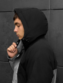 Geacă Staff skay gray & black