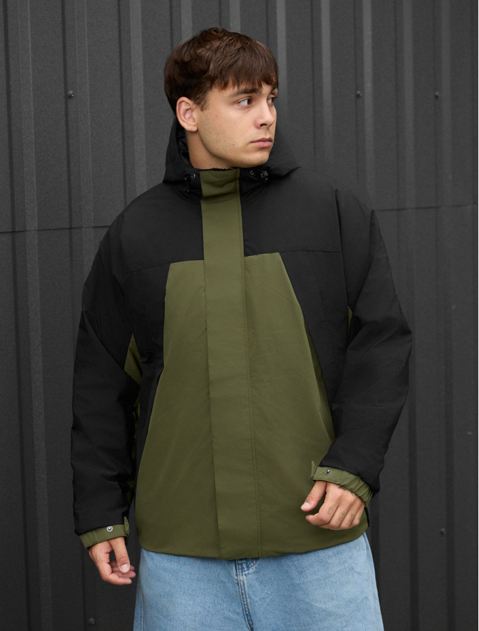 Geacă Staff skay khaki & black