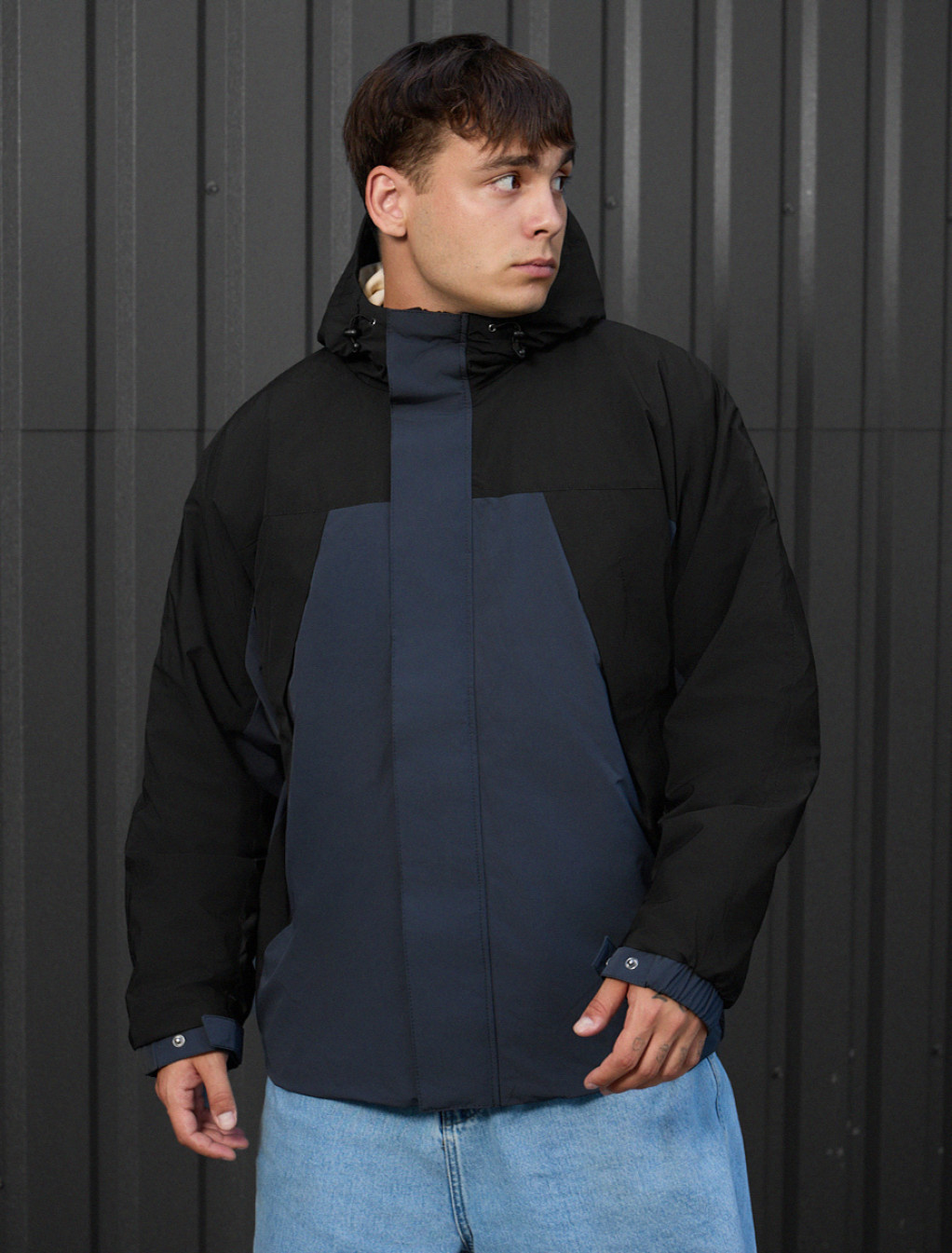 Geacă Staff skay navy & black