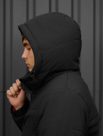 Geacă de iarnă Staff vorn black