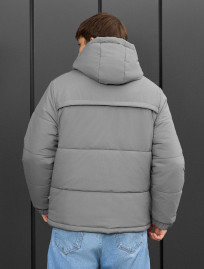 Geacă de iarnă Staff vorn gray