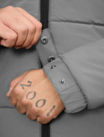 Geacă de iarnă Staff vorn gray