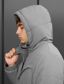 Geacă de iarnă Staff vorn gray