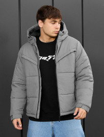 Geacă de iarnă Staff vorn gray