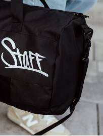 Geantă de sport Staff black logo