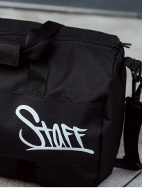 Geantă de sport Staff black logo