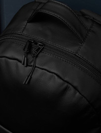 Rucsac Staff op 19L black leather