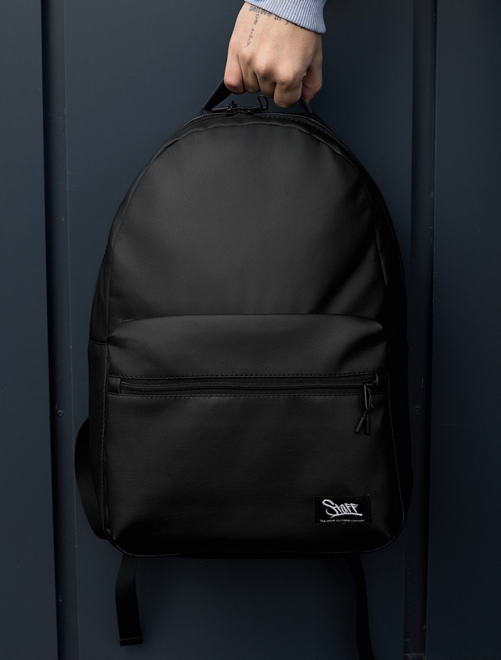 Rucsac Staff op 19L black leather