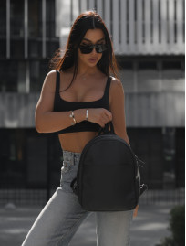 Rucsac de damă Staff iv leather black