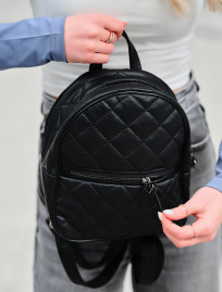 Rucsac de damă Staff 7L romb leather black