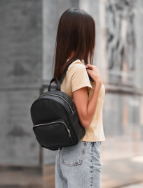 Rucsac de damă Staff vol leather black