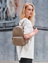 Rucsac de damă Staff vol leather light brown