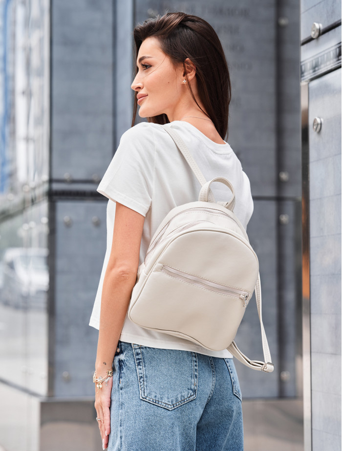 Rucsac de damă Staff 7L light beige