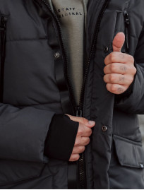 Parka de iarnă Staff no dark gray