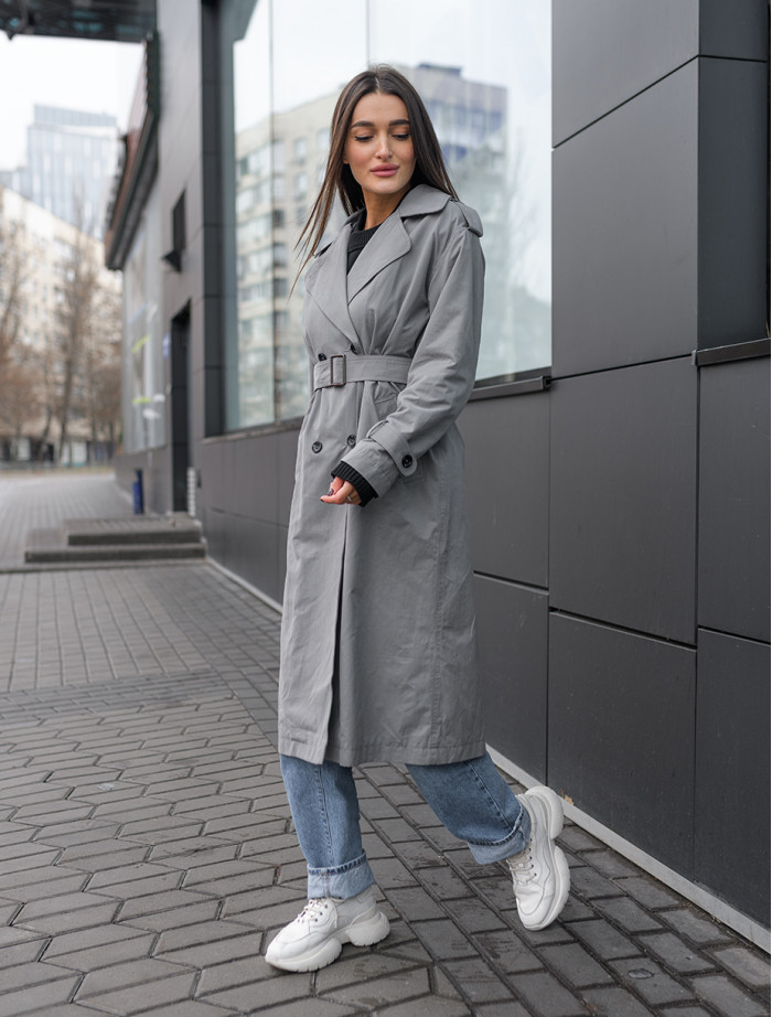 Trench de damă Staff cap gray