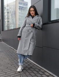 Trench de damă Staff cap gray