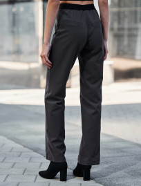 Pantaloni de damă Staff hi dark gray