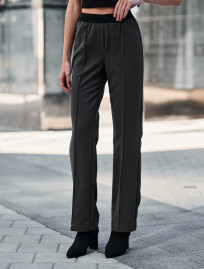 Pantaloni de damă Staff hi dark gray