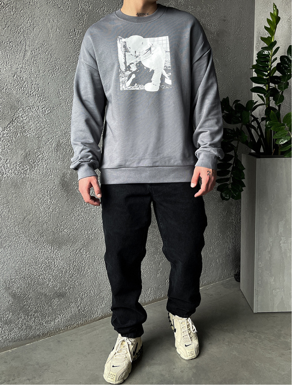 Bluza de trening Staff poo oversize