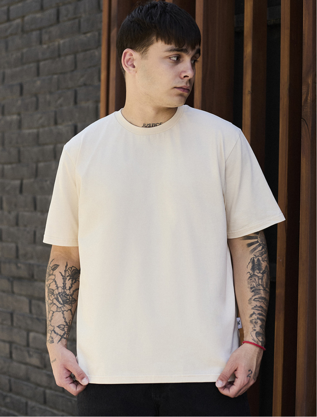 Tricou Staff milk basic