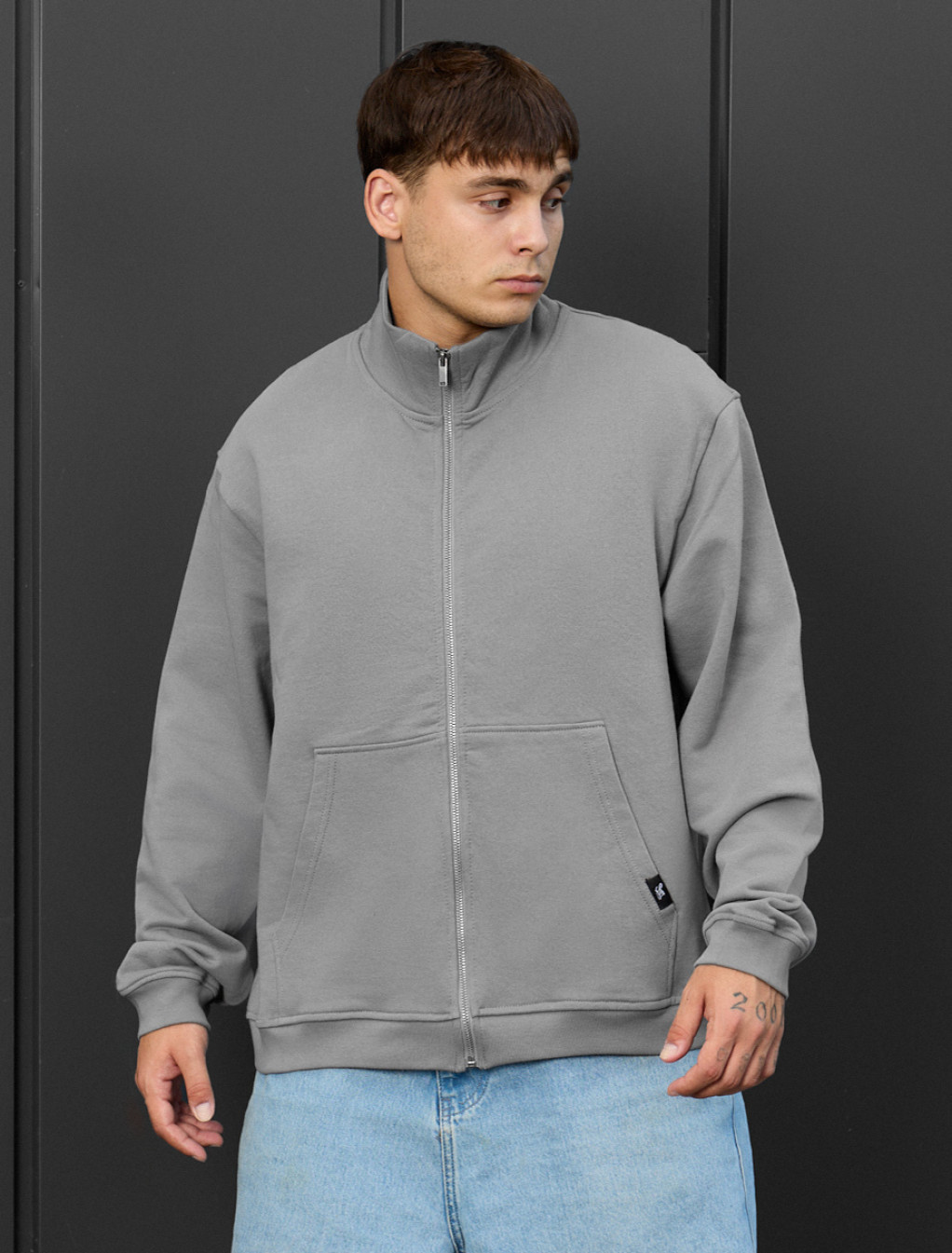 Bluză Staff ry gray oversize