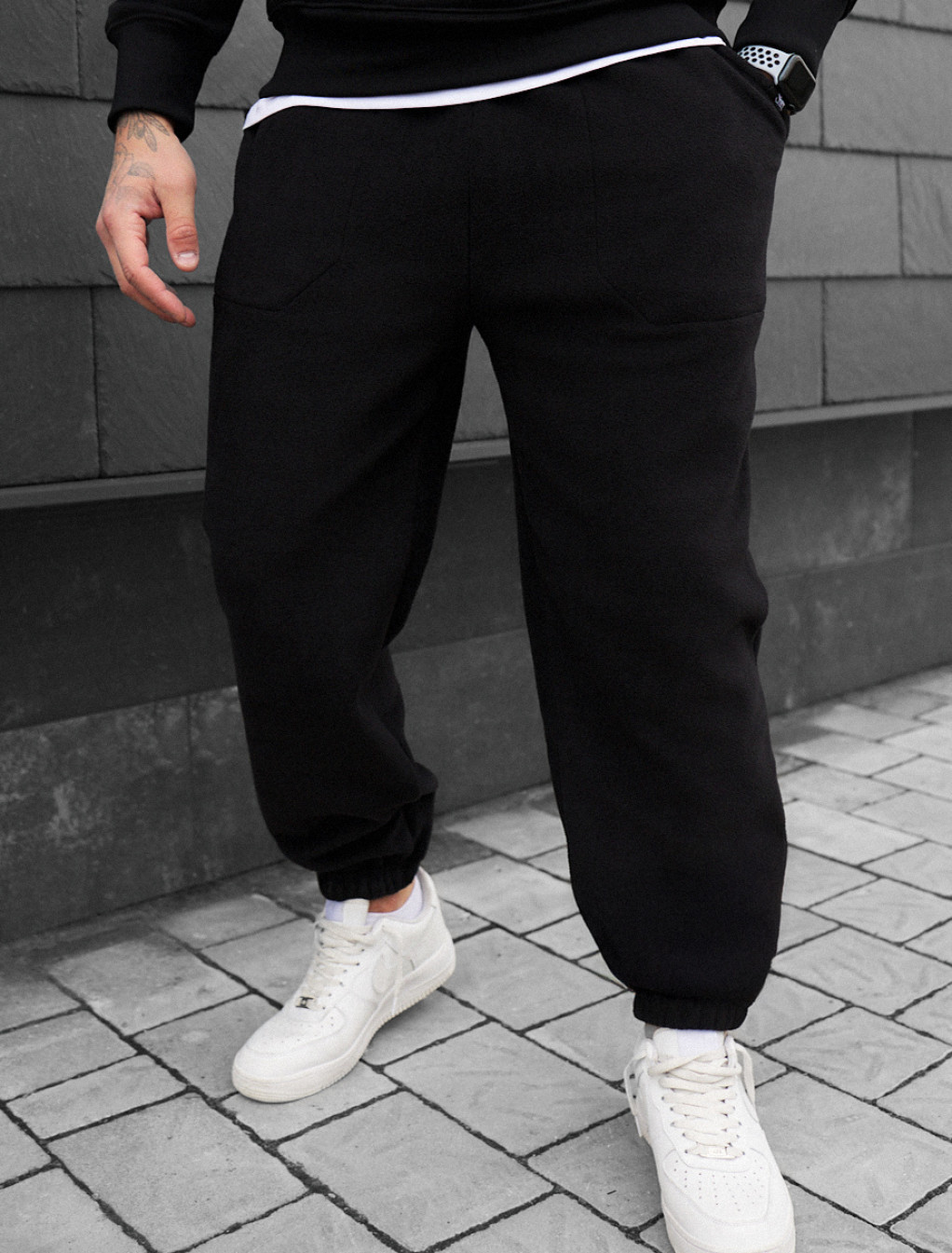 Pantaloni de trening Staff al black fleece
