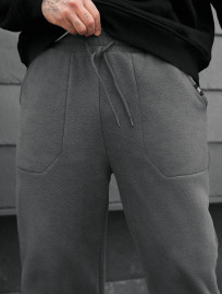 Pantaloni de trening  Staff al gray fleece