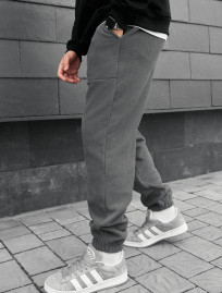 Pantaloni de trening  Staff al gray fleece